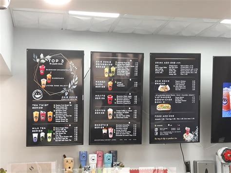 pokie dokie menu.